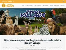 Tablet Screenshot of dreamvillage.ma