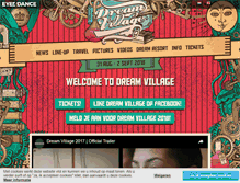 Tablet Screenshot of dreamvillage.nl